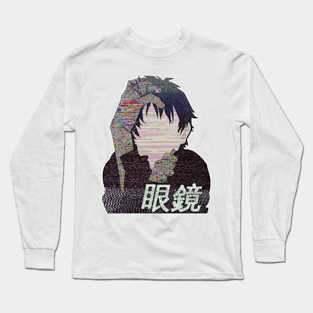 WELCOME TO THE NHK - SAD JAPANESE ANIME AESTHETIC Long Sleeve T-Shirt by Poser_Boy